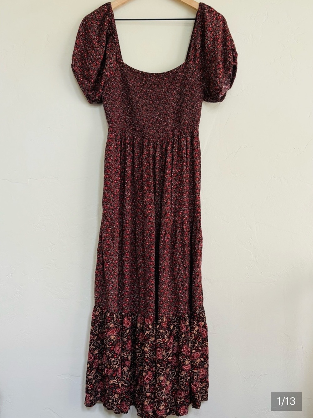 American eagle floral maxi dress